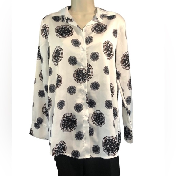 Estee Brown Paris Printed Ladies Blouse. - Picture 1 of 6
